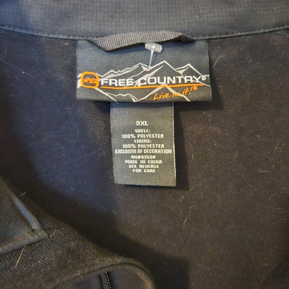 Free Country Men's Cubic Dobby Soft-Shell Jacket - Picture 7 of 9